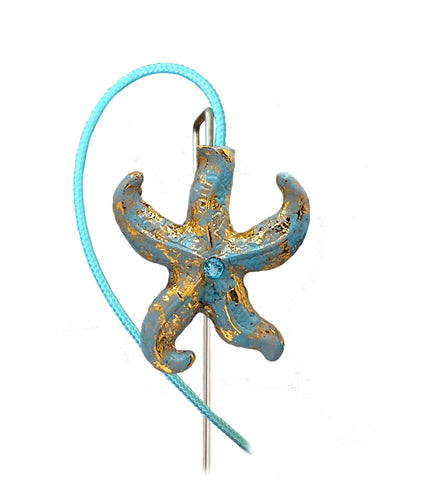 (02027) Bookflip's Dancing Starfish w/ Crystal Accent